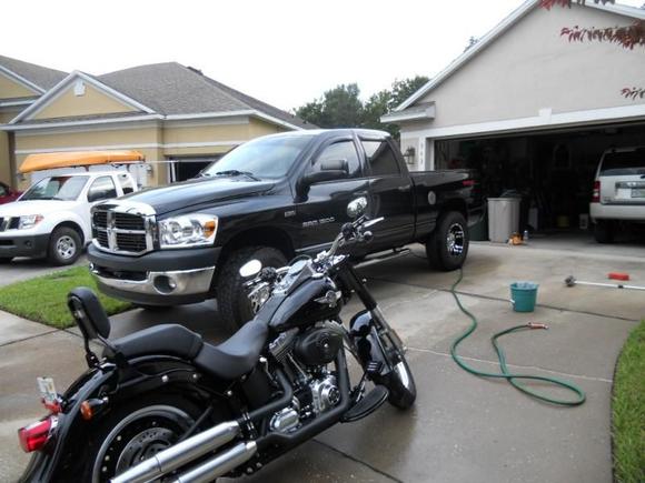 Cleaning my babies