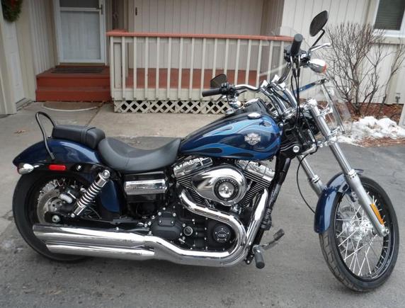 2012 Dyna Wide Glide.