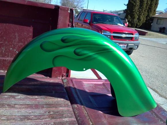 1 coat of candy