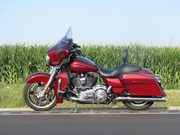 Riding back roads from Walcott to Tipton Iowa