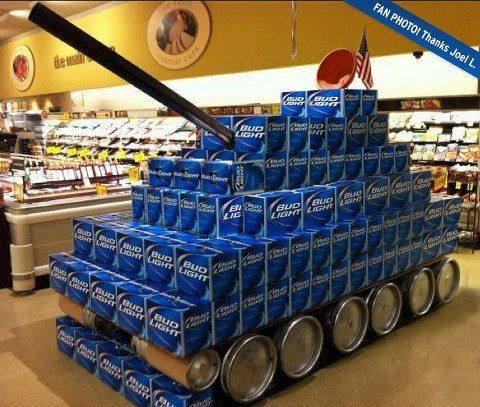 bud light tank