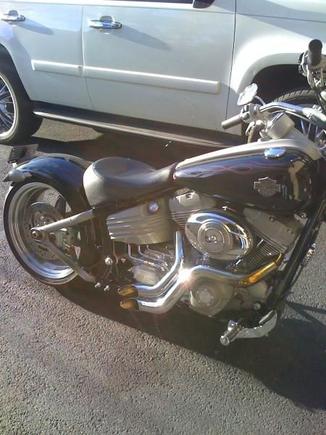 New pipes!  Loud as hell