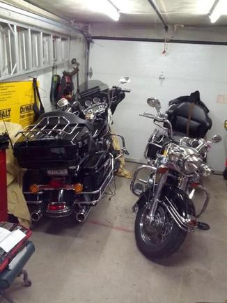 Winter 12/13 The Winter Crib. Four feet of snow on the other side of that door. Very Sad.