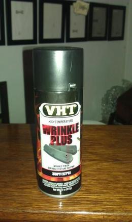 Thumbs up for Mister VHT wrinkle spray-can!