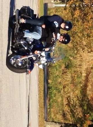 maddie and dad first ride