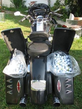 HARLEY GOLFBALLS , 1000 DELIVERED, 500 EA BAG