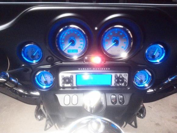 Blue dash