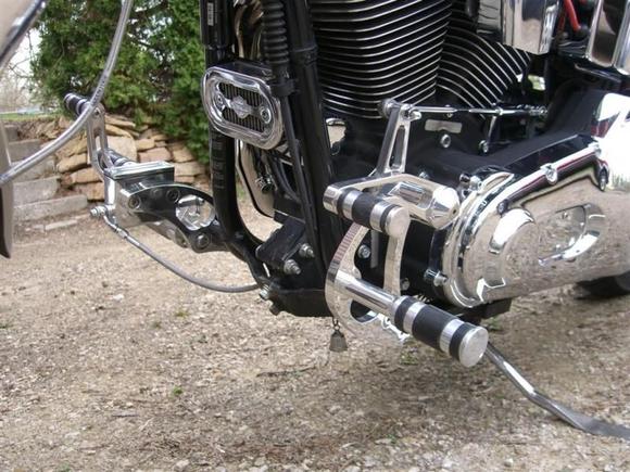 My custom 3" ext forward control brackets.