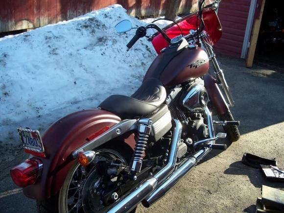 New Seat and windshield