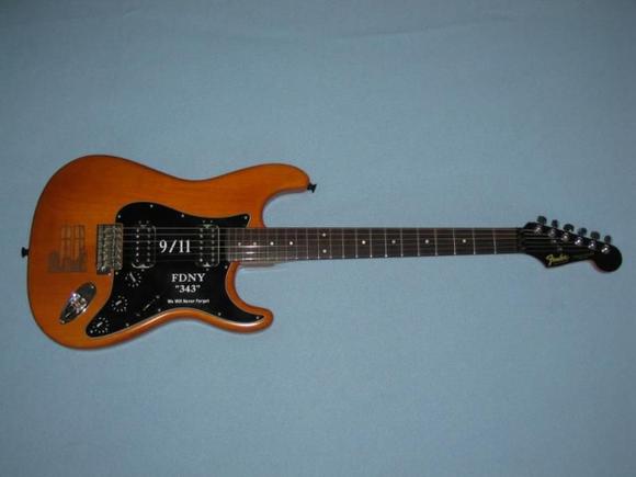 911 Strat to honor my fallen brothers