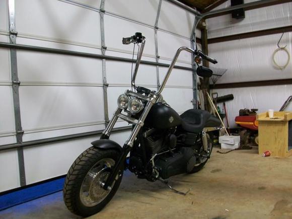 08 FatBob w/ 18" narrow apes