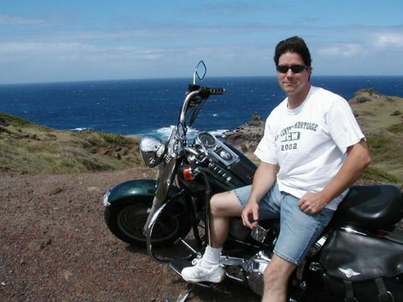 Me in Maui on a rented Fatboy!!