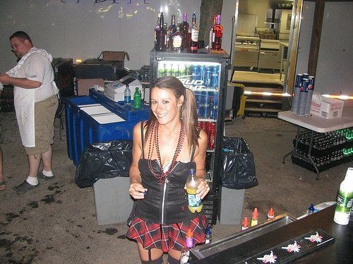 Bartending at BeanBlossom