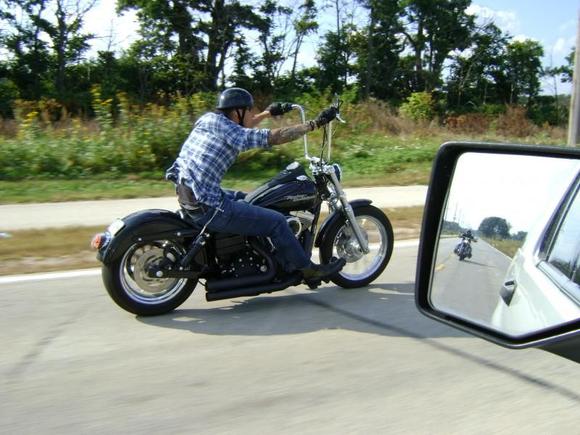 north on 84 to Savanna, IL