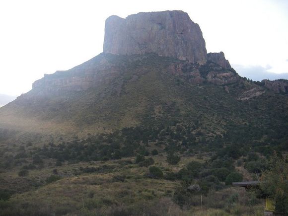 Casa Grande from Chisos Basin