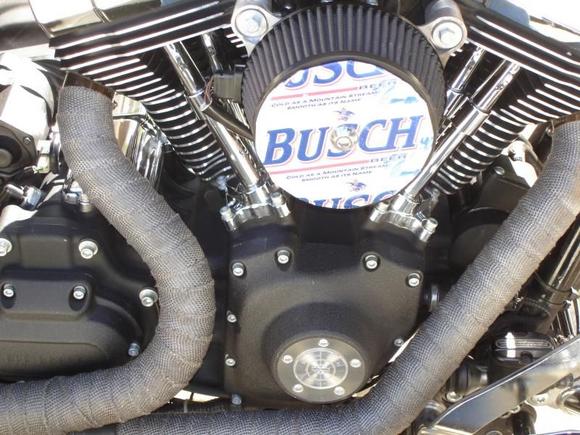 I got me a little Busch on the side