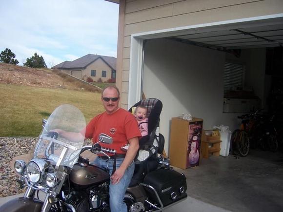 granddaughter ready to cruise