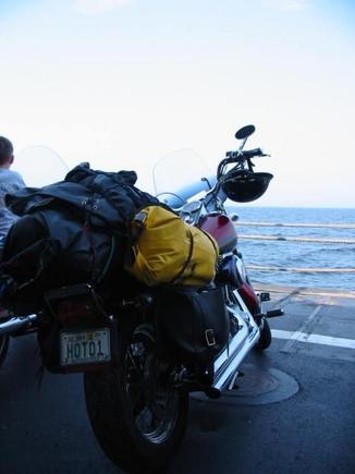 Hot01 on Champlain ferry (VT-NY) - 2004