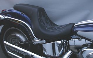 Softail Deuce Fastback Seat at SideRoadCycles.com