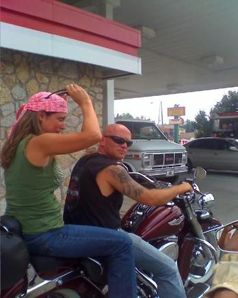 Me and the wife heading out