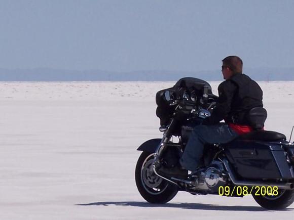 me on the salt flats