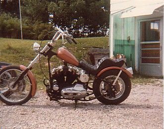 '72 XLCH
May 1981, last time I rebuilt the bike.