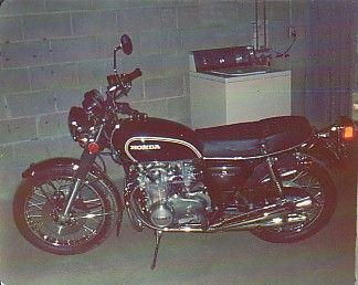 '73 Honda 500
Dad's return-to-riding-bike.