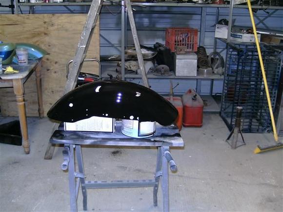 Rear Fender In paint