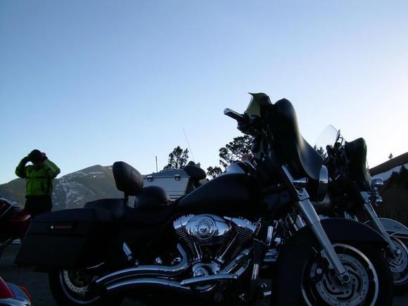 Road up Sierra Blanca to 10,600 ft.