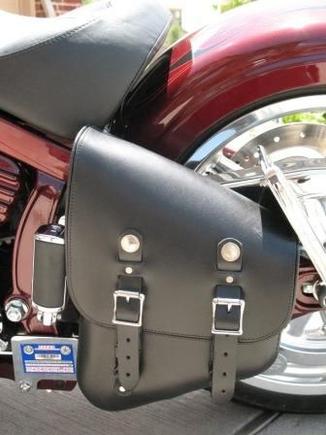 Sokustom solo swingarm bag