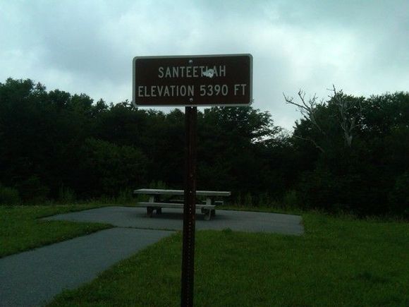 In the clouds on Cherohala July 10'
