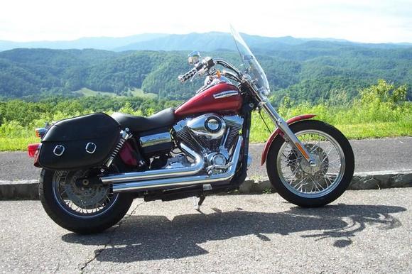 Deals Gap May 2009 my previous bike 2008 Super Glide Custom.