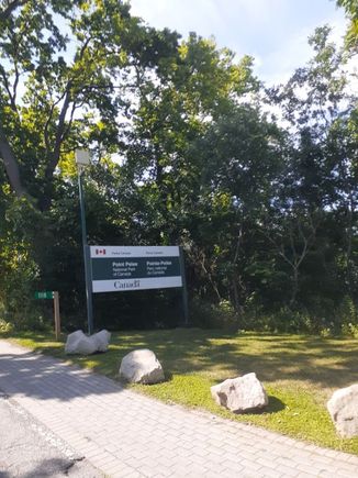 The ride through Point Pelee National park. This park is the lowest geographical point in Canada!