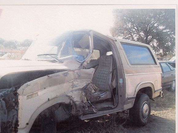 1979 Ford Bronco, and this is the angle in which we met