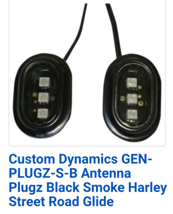 Filled the antenna holes with these...