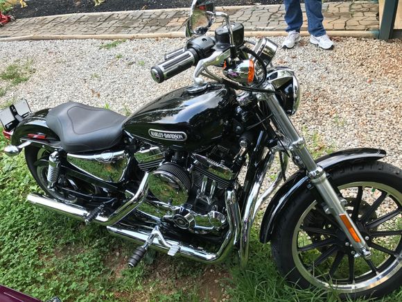 The day I brought the Sporty home.