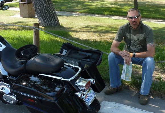 Cooling off on the way to the Badlands
