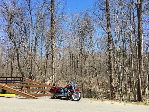Cool Sunday ride to a park in NE Ohio.