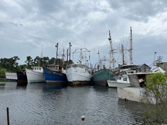 Shrimper graveyard