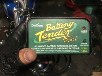 HAVE A LIKE NEW BATTERY TENDER PLUS FOR SALE, MAKE OFFER, IF NOT INSULTING, ITS YOURS!!!!