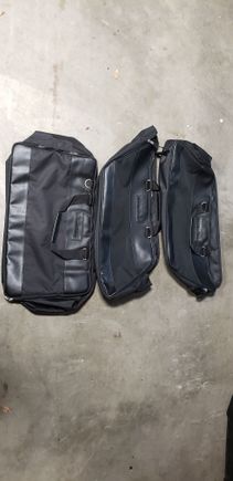 HD Tour Bags. Left and right saddlebag bags and tour pack bag. $100 shipped
