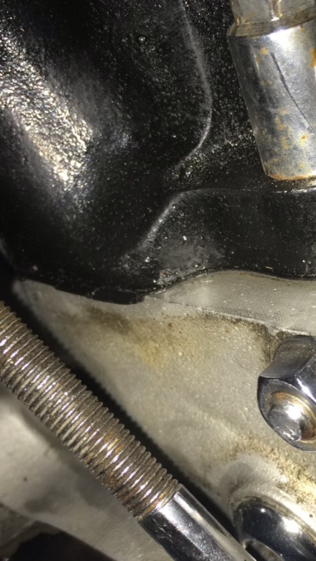 How bad is this base gasket leak? Harley Davidson Forums