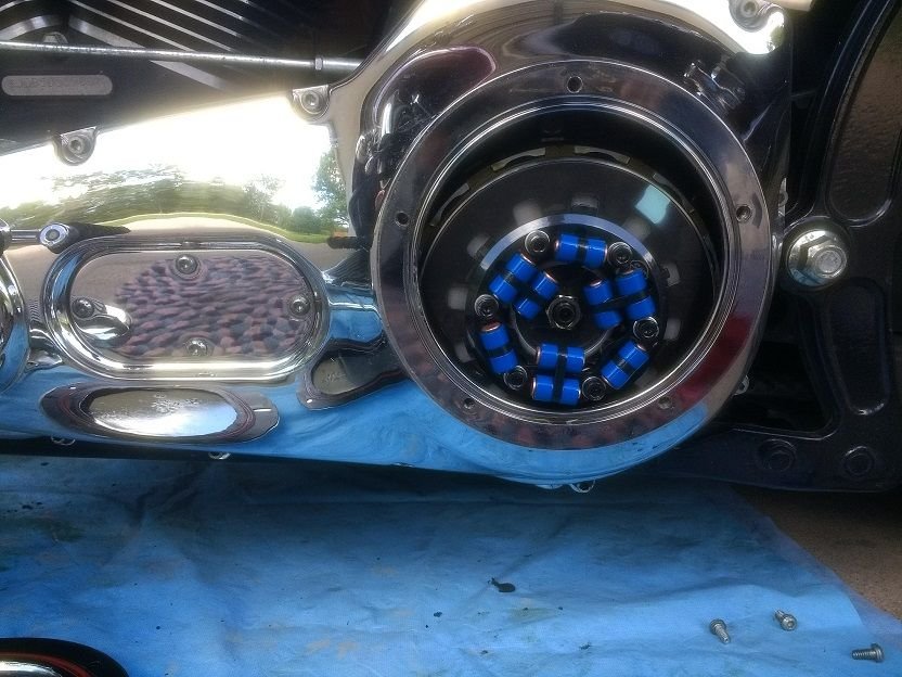 Hard to pull clutch... Harley Davidson Forums