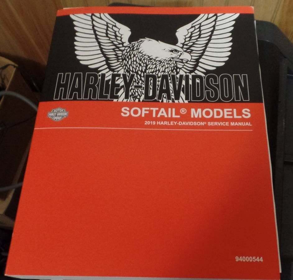 Harley Davidson 2019 Softail Service Manual - Harley Davidson Forums