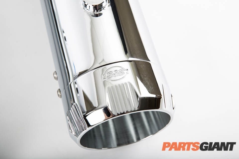 S&S Mk45 41/2” SlipOn Exhaust for 1995 and up FL Touring Models