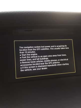 I start the engine and this comes up after the honda display and stays like this all through...ive tried everything.....pls help !
