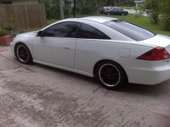 lowered with eibach springs!!!!!!!!!!!