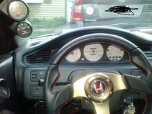 figured I'd show my new steering wheel as well.