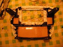 stuffing the holes to fiberglass the front
