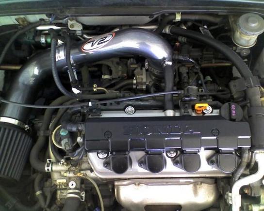 AEM V2 intake is about the only performance upgrade so far... Eventually going to swap for a k20